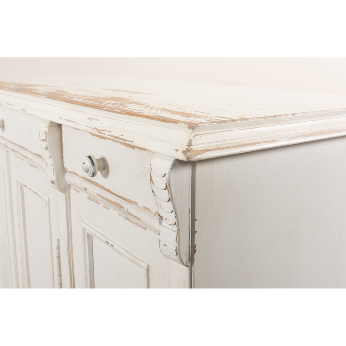 Sarreid White Swan Tall Sideboard