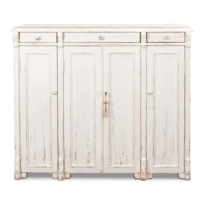 Sarreid White Swan Tall Sideboard