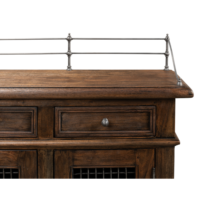 Sarreid Covent Gardens Sideboard  Old Stain