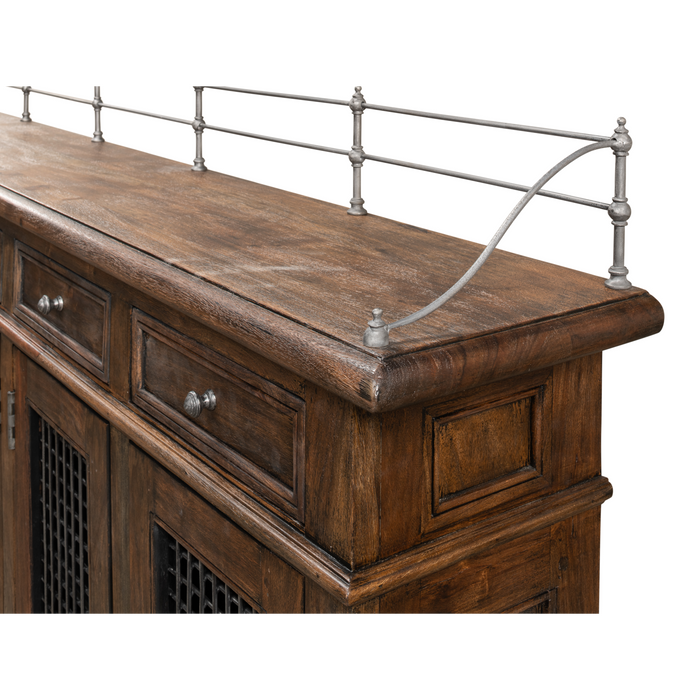 Sarreid Covent Gardens Sideboard  Old Stain