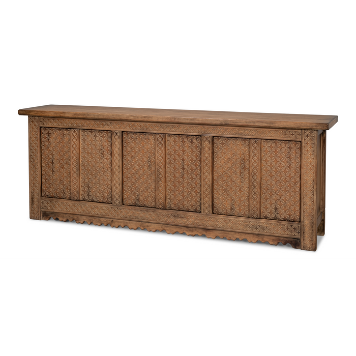 Sarreid Nader Persian Burnt Brown Sideboard