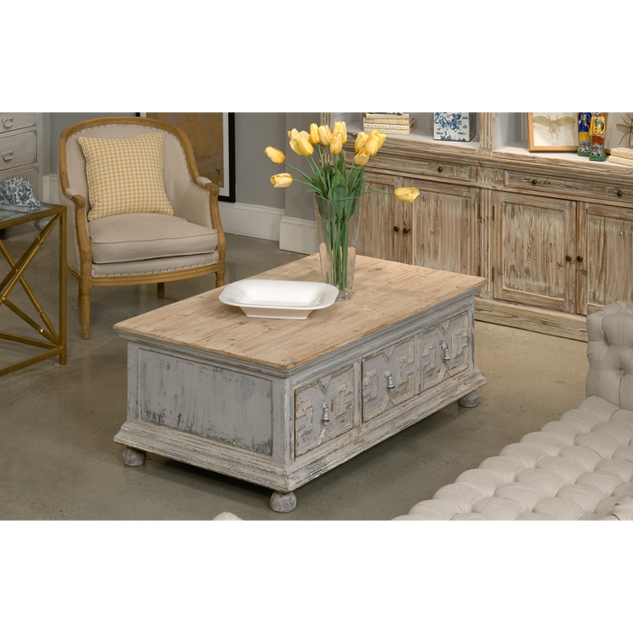 Sarreid Base And Crown Coffee Table