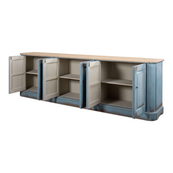 Sarreid Karlsson Sky Blue Sideboard