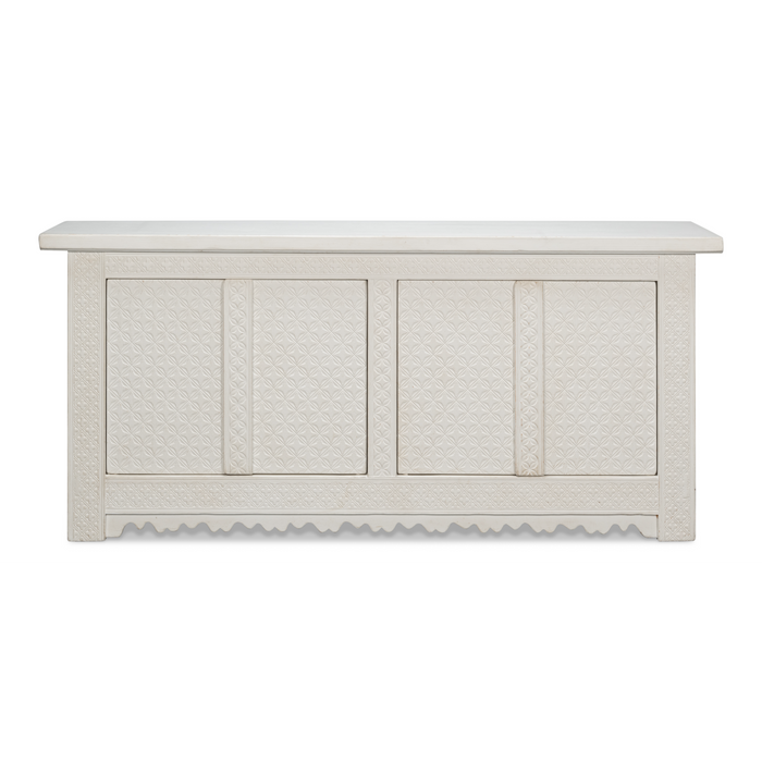 Sarreid Persian Sideboard  Antique White