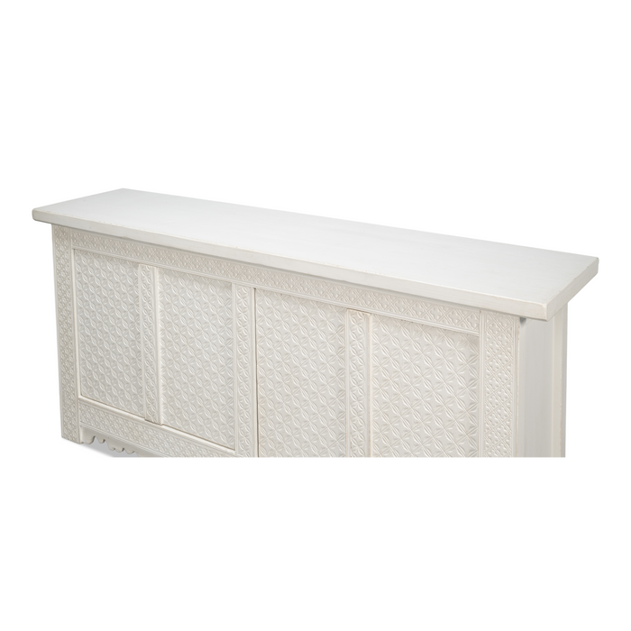 Sarreid Persian Sideboard  Antique White