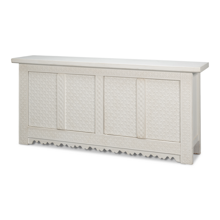 Sarreid Persian Sideboard  Antique White