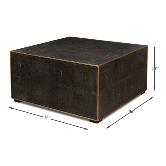 Sarreid Midnight Coffee Table