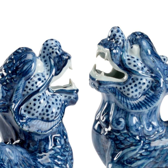 Chelsea House Blue Foo Dogs (Pair)