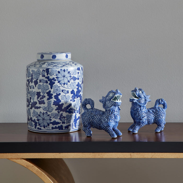 Chelsea House Blue Foo Dogs (Pair)