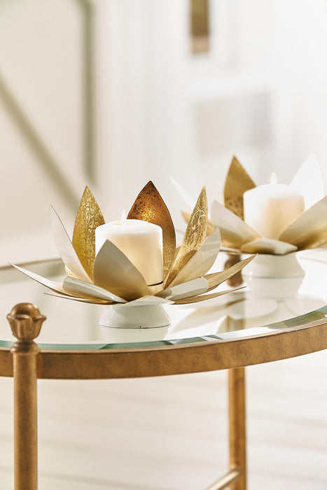 Chelsea House Lotus Candleholders
