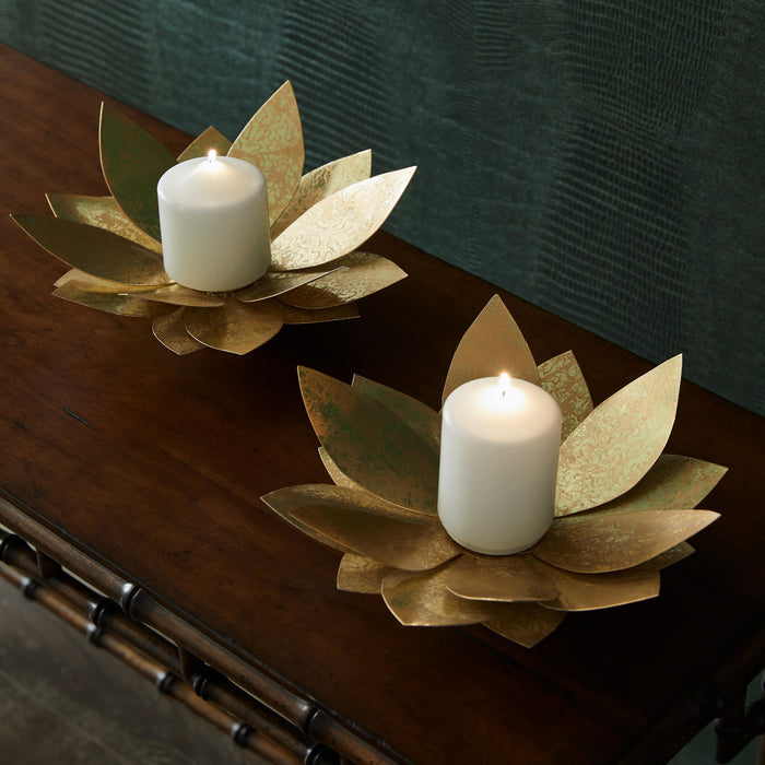 Chelsea House Lotus Candleholders