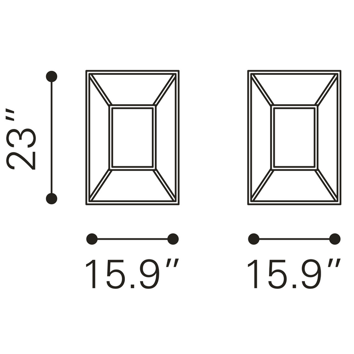 Zuo Modern Canyon Side Table