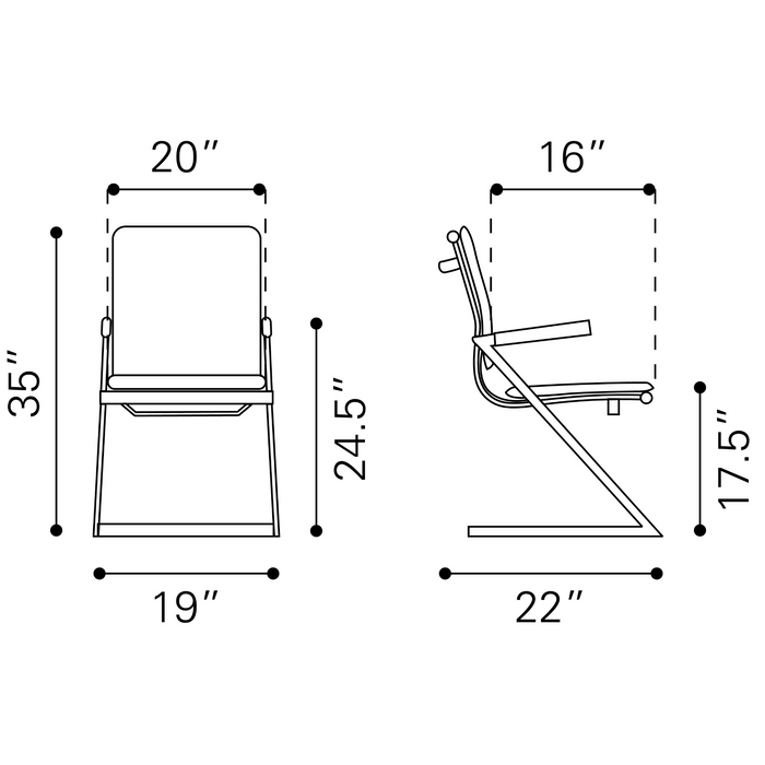 Zuo Modern Lider Plus Conference Chair