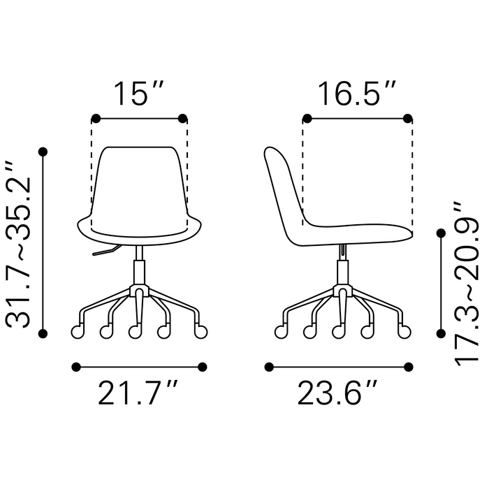 Zuo Modern Byron Office Chair