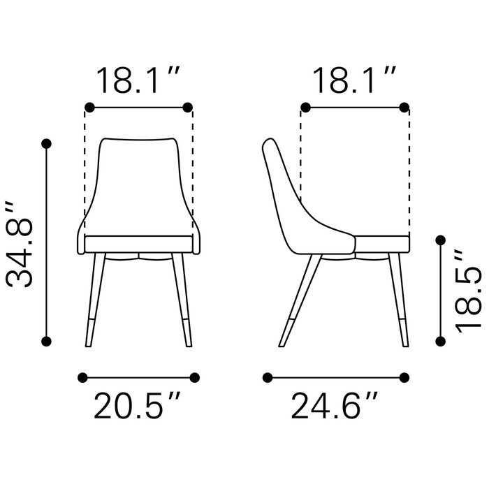 Zuo Modern Piccolo Dining Chair