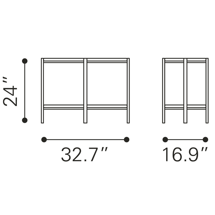 Zuo Modern Benjamin Coffee Table