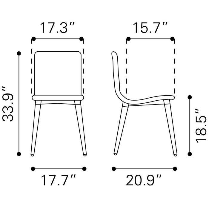 Zuo Modern Jericho Dining Chair