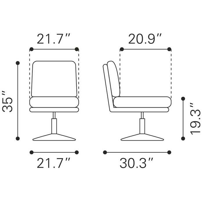 Zuo Modern Rory Accent Chair