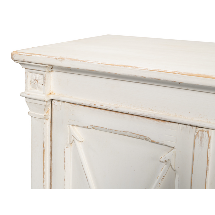 Sarreid  Marksman Sideboard Whitewash