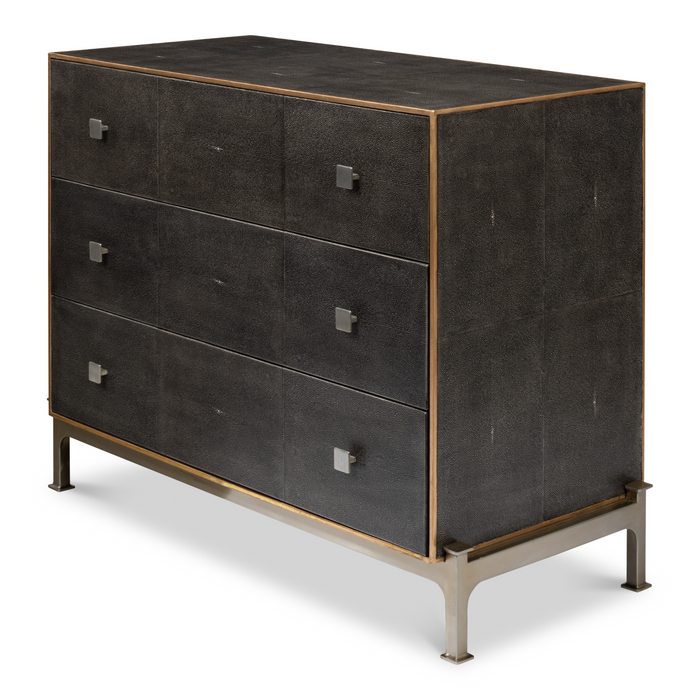 Sarreid Grey Shagreen Dresser