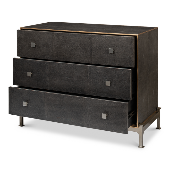 Sarreid Grey Shagreen Dresser