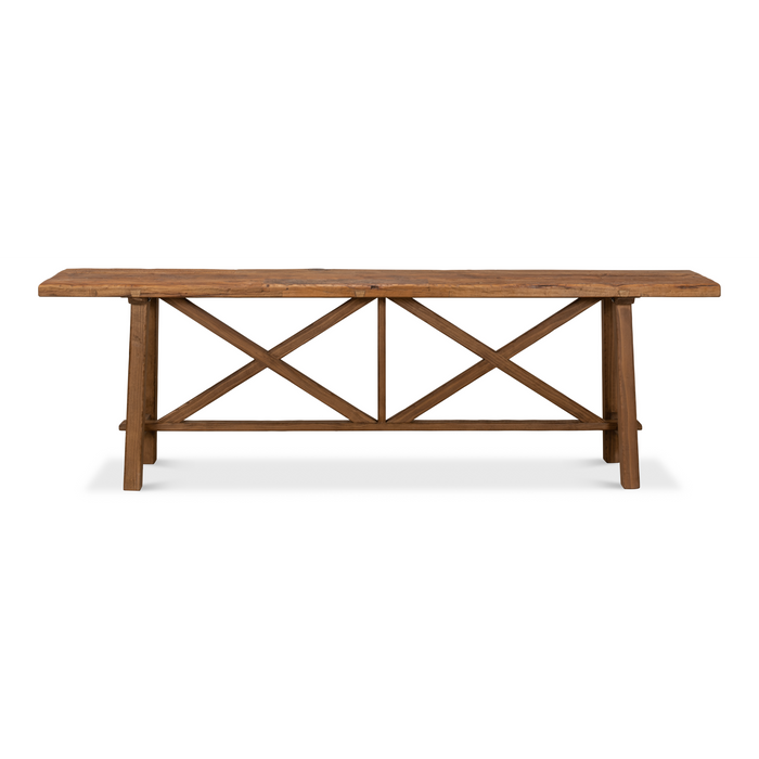 Sarreid Double X Base Sofa Table