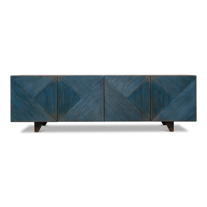 Sarreid Low Wall Console For Tv