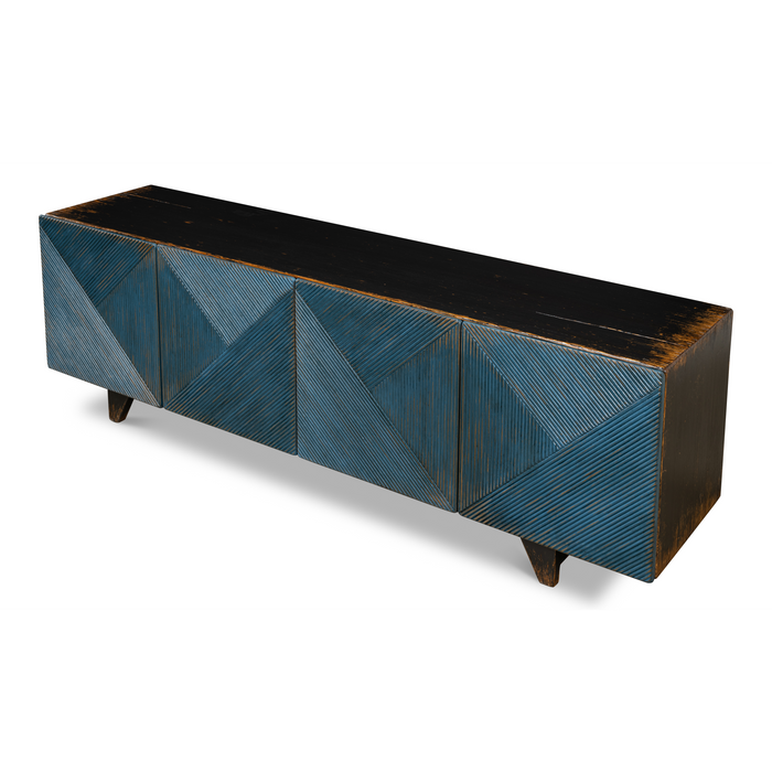 Sarreid Low Wall Console For Tv