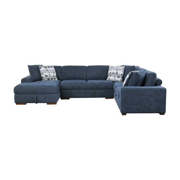 Homelegance Raife 4-Piece Sectional with Left Chaise