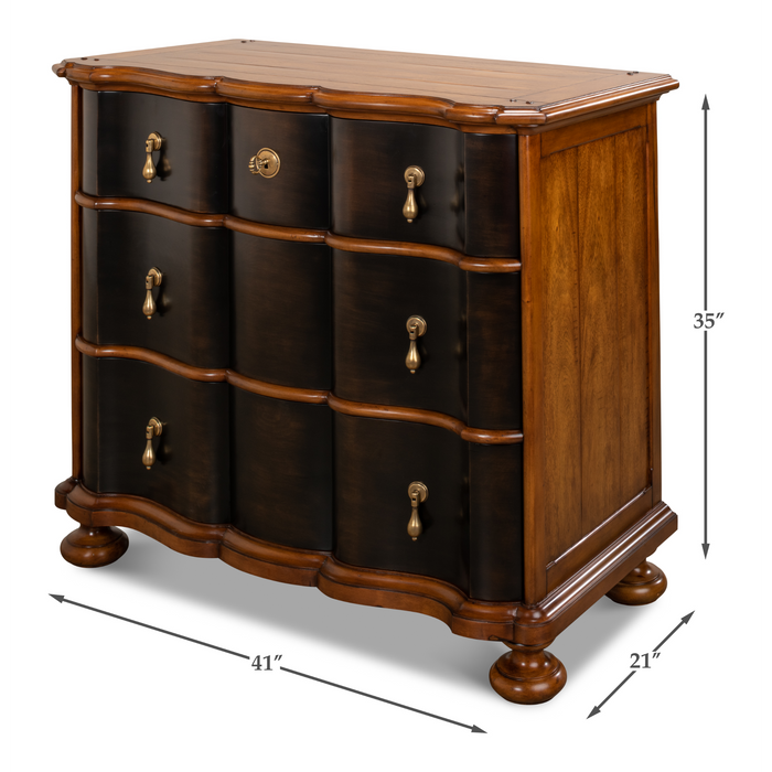 Sarreid Chest Of Three Drawers