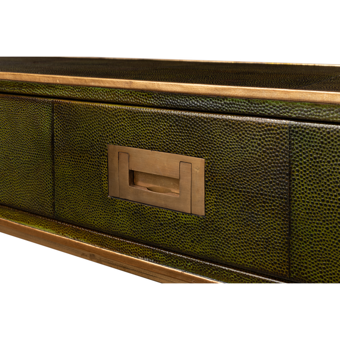 Sarreid Shagreen Console Table