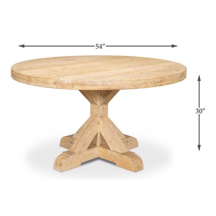 Sarreid Oleski Round Dining Table