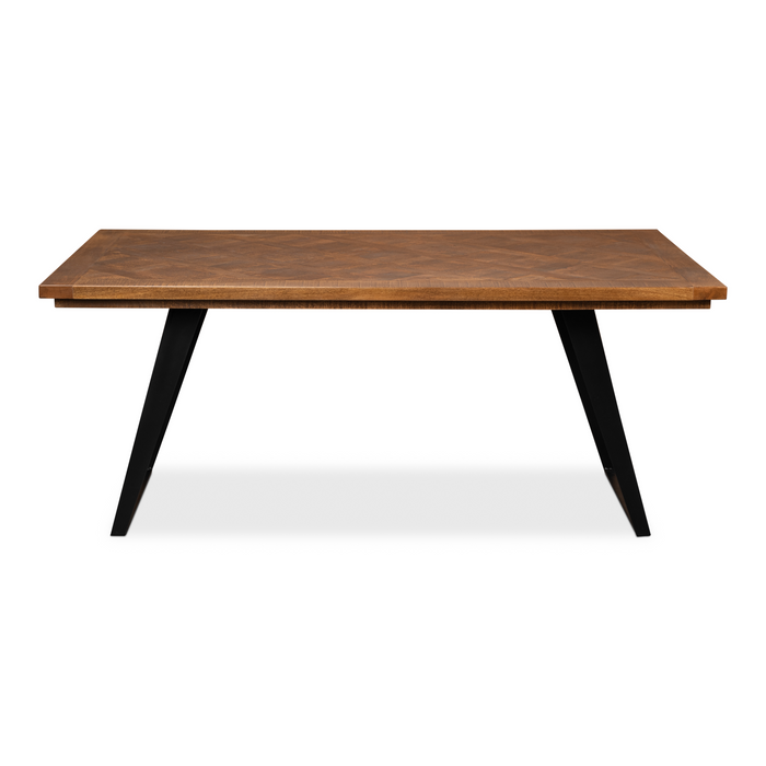 Sarreid Paige Parquet Top Dining Table