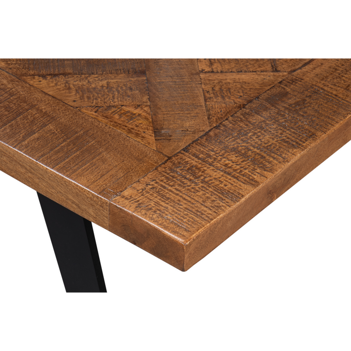 Sarreid Paige Parquet Top Dining Table