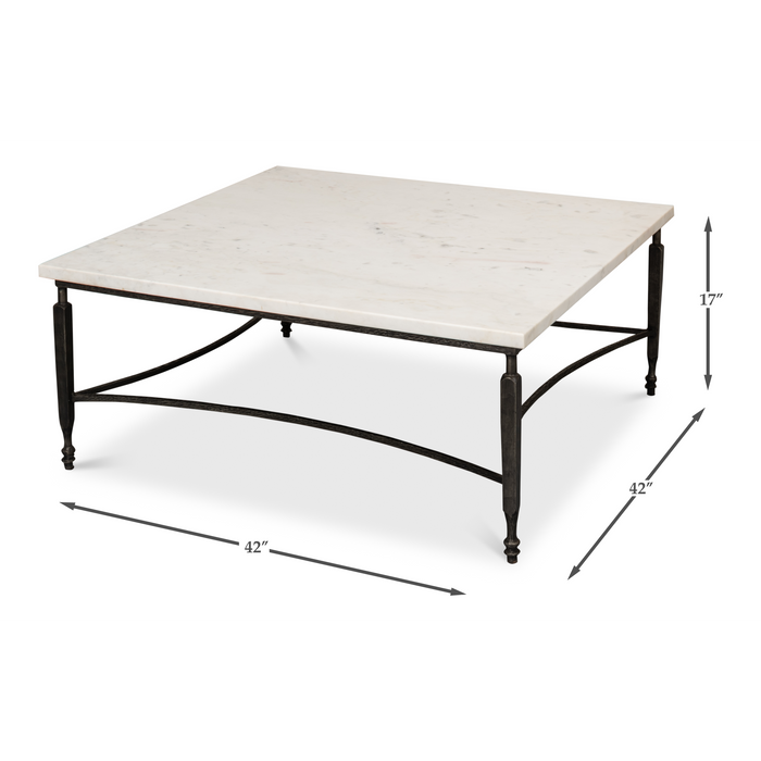 Sarreid Mykos Square Coffee Table