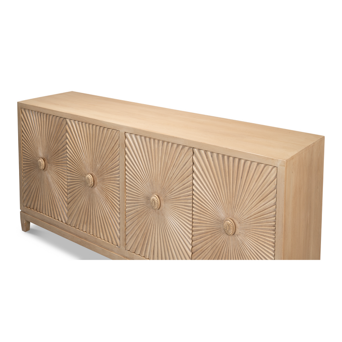 Sarreid Rayon Four Door Sideboard