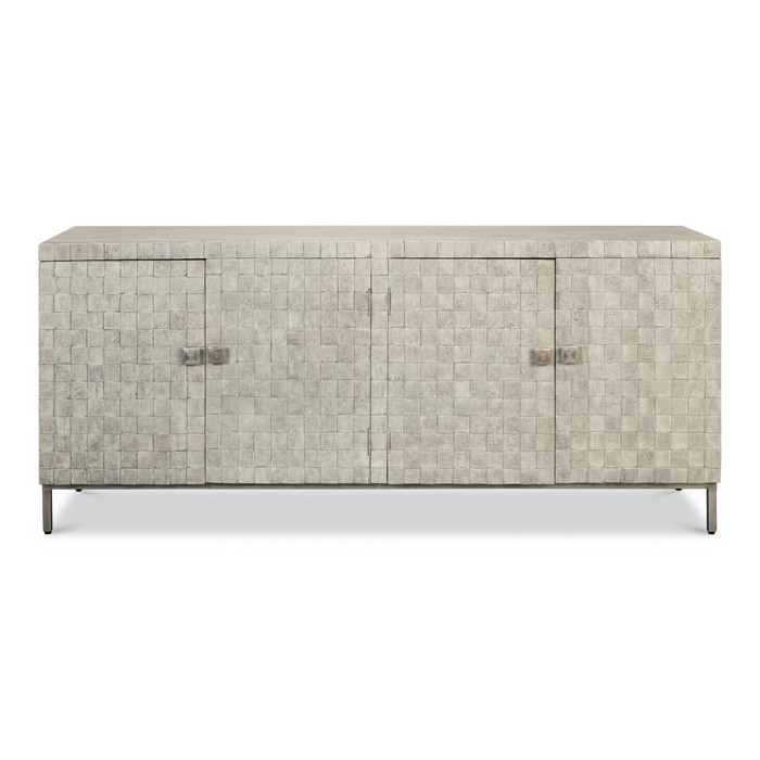 Sarreid Cubist Four Door Sideboard