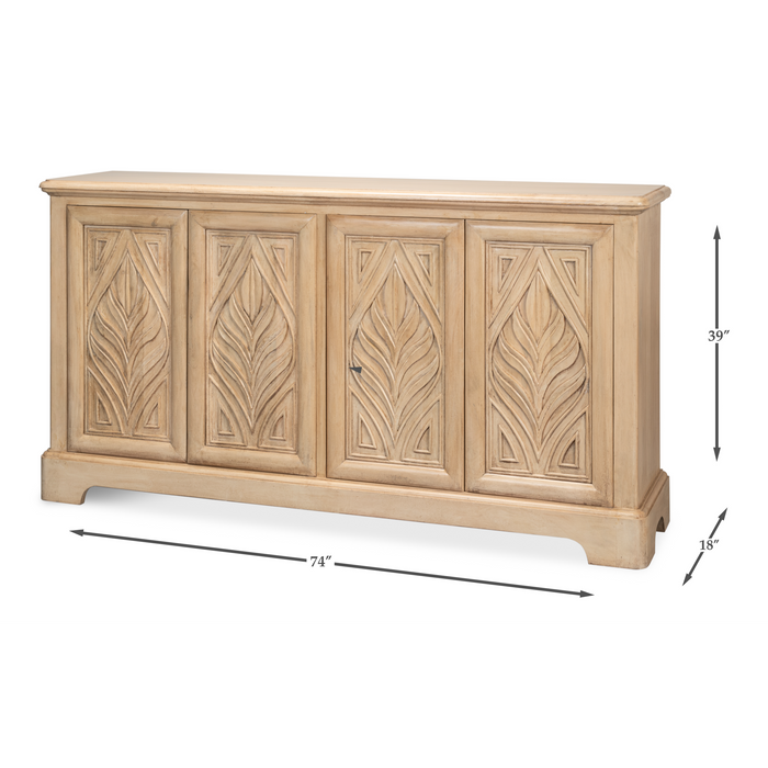 Sarreid Palmieri Four Door Sideboard