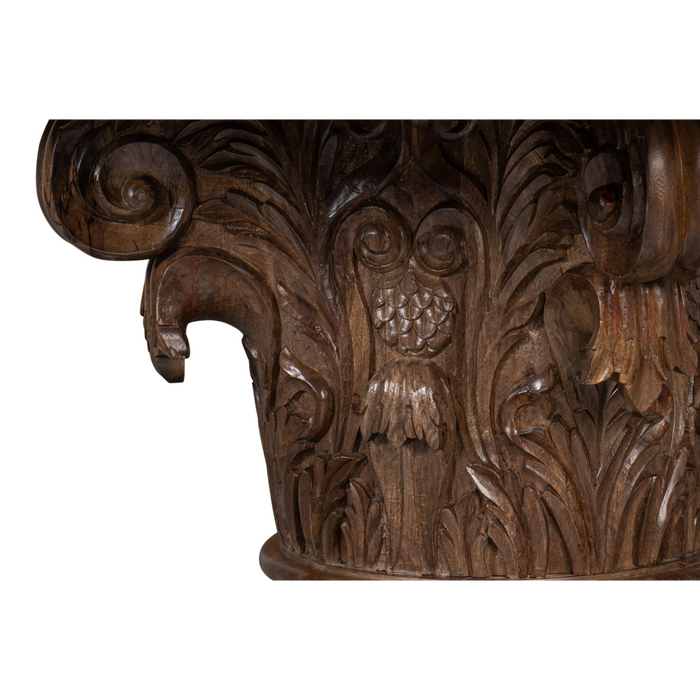 Sarreid Hestia Carved Round Dining Table