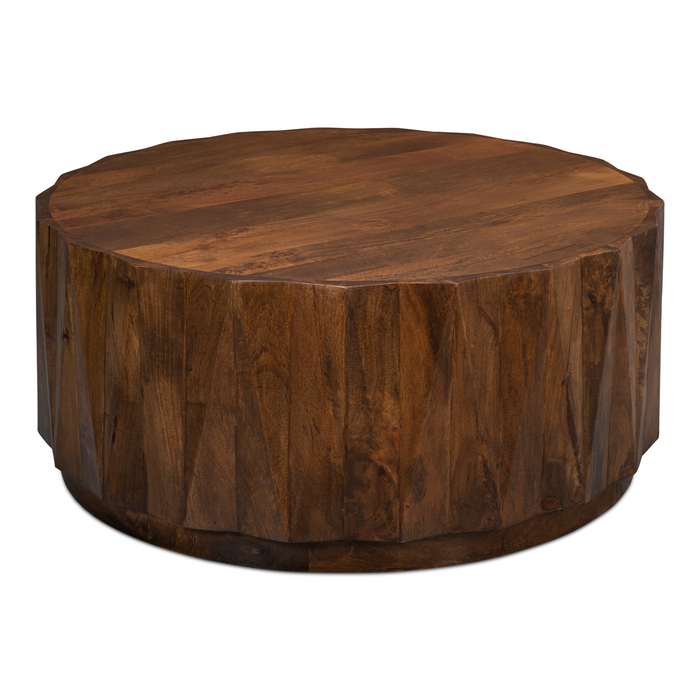 Sarreid Denali Round Cocktail Table