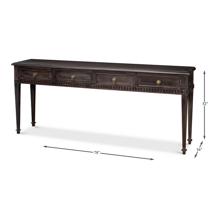 Sarreid Details Console Table