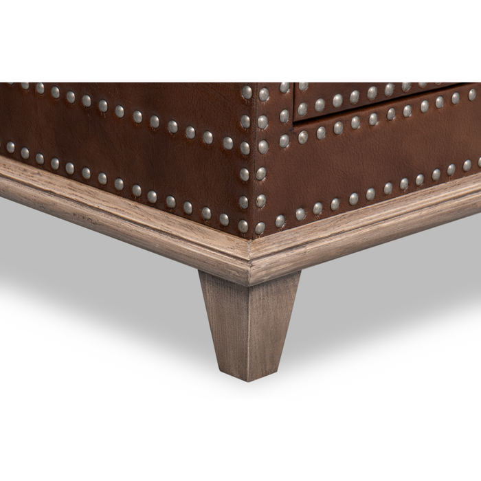 Sarreid Grandon Equestrian Cocktail Table