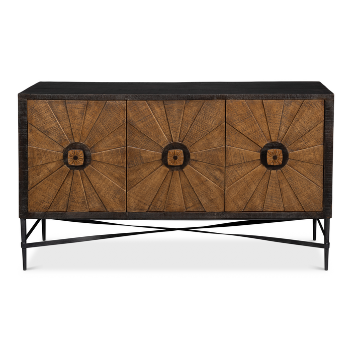 Sarreid Luke 3 Door Sideboard