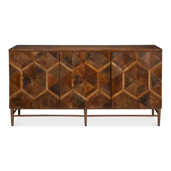 Sarreid Geo 3 Door Sideboard