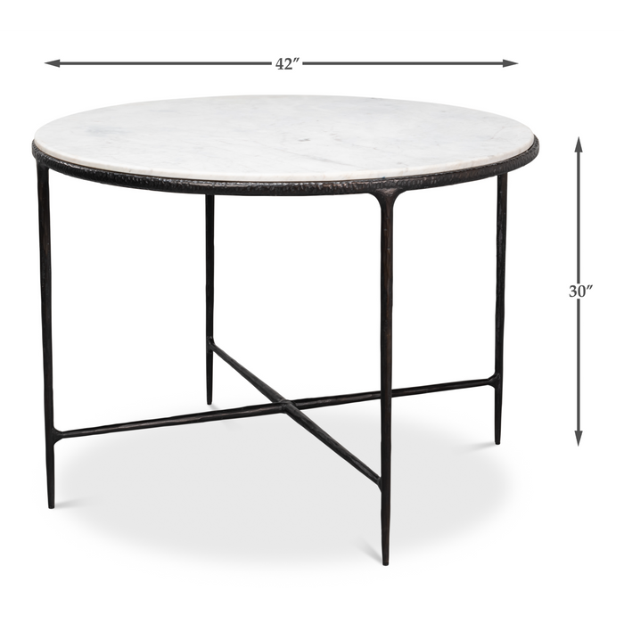 Sarreid Dakor Round Breakfast Table