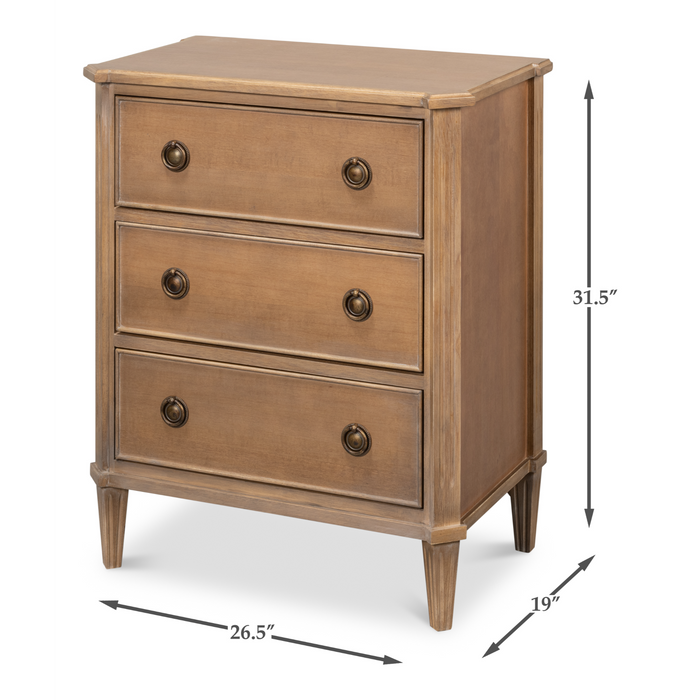 Sarreid Poppin's 3 Drawer Chest