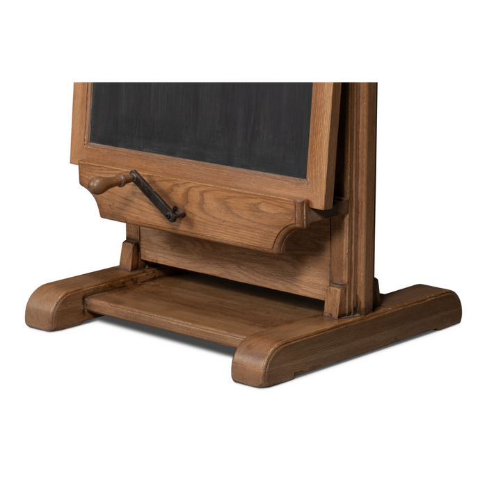 Sarreid Haagen Adjustable Blackboard Easel