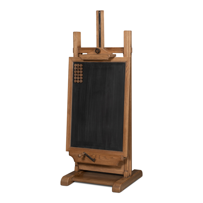 Sarreid Haagen Adjustable Blackboard Easel