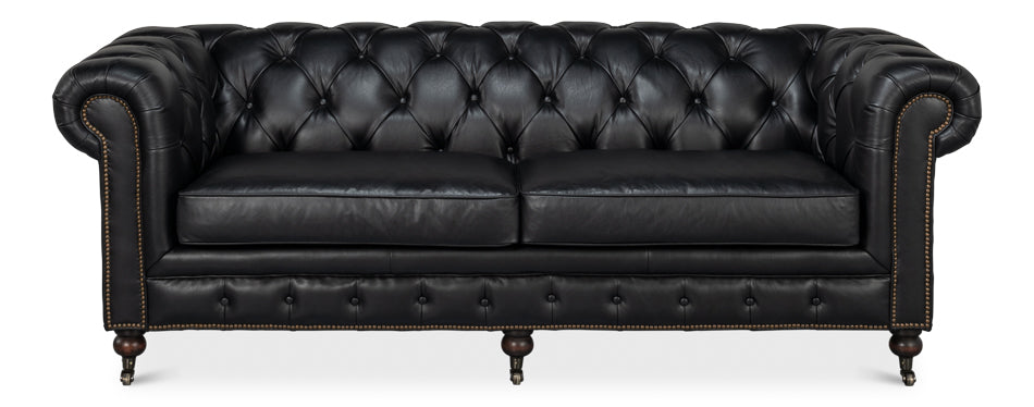 Sarreid Castered Chesterfield Sofa