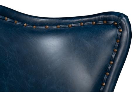 Sarreid Drake Distilled Leather Chair